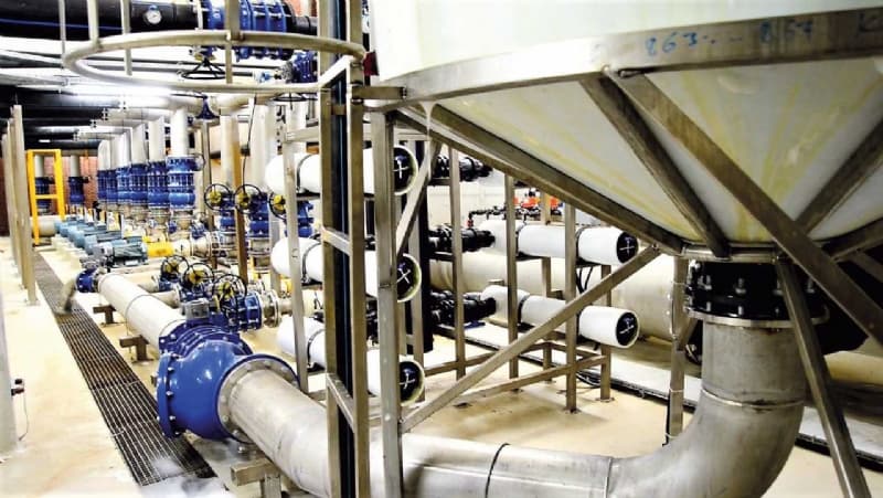 DOSAB Arıtma Tesisi İç Görünüm