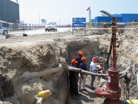 DOSAB Doğalgaz Dağıtım Hattı