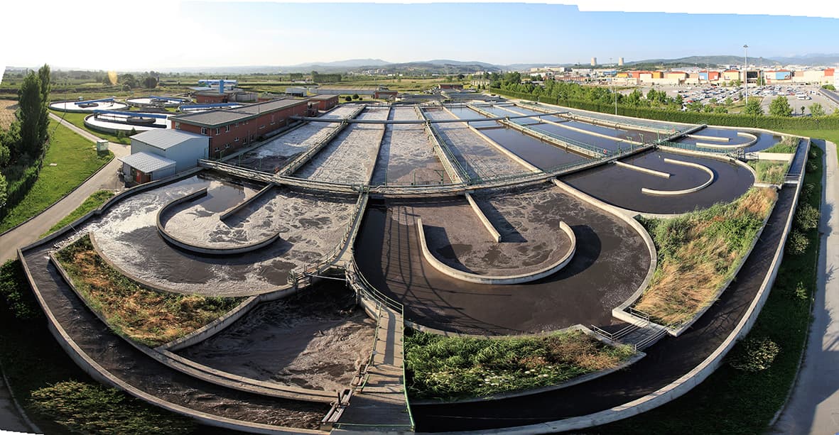 DOSAB Arıtma Tesisi Havuzları