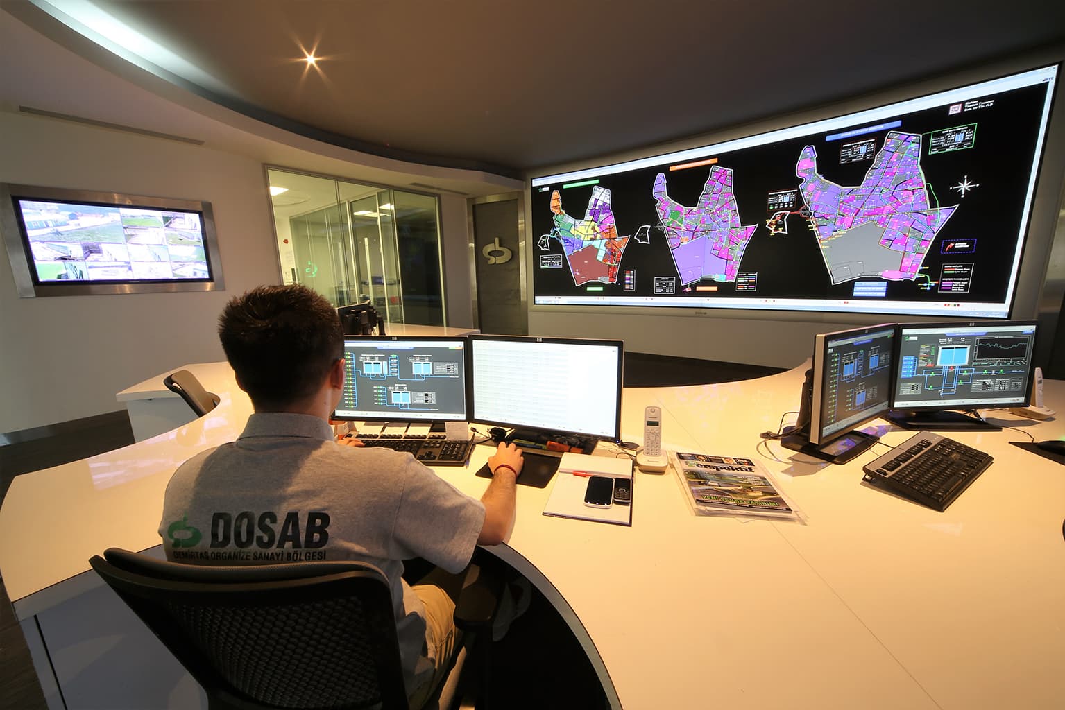 DOSAB SCADA ve Elektrik Altyapısı