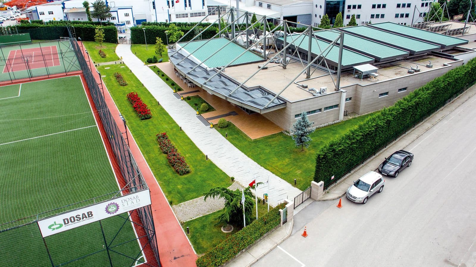 DOSAB Sosyal Tesisler Genel Görünüm