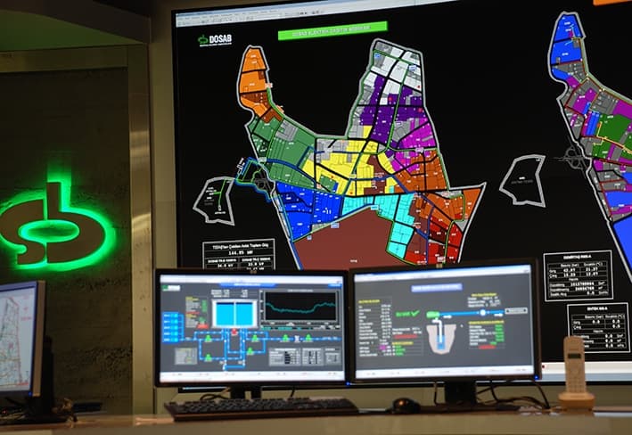 DOSAB SCADA Fiber Optik Altyapısı